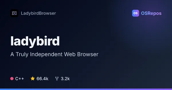 Ladybird: A Truly Independent Web Browser