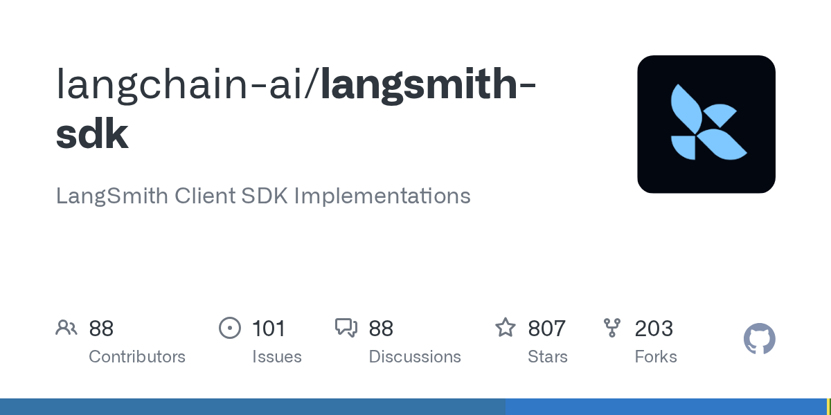 Langsmith-sdk: Client SDK for LLM Debugging, Evaluation, and Monitoring