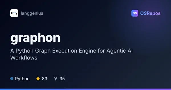 Graphon: A Python Graph Execution Engine for Agentic AI Workflows