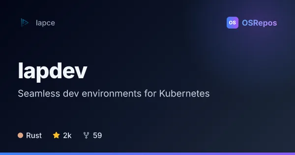 lapdev: Create Kubernetes Development Environments