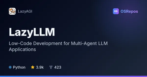 LazyLLM: Low-Code Development for Multi-Agent LLM Applications