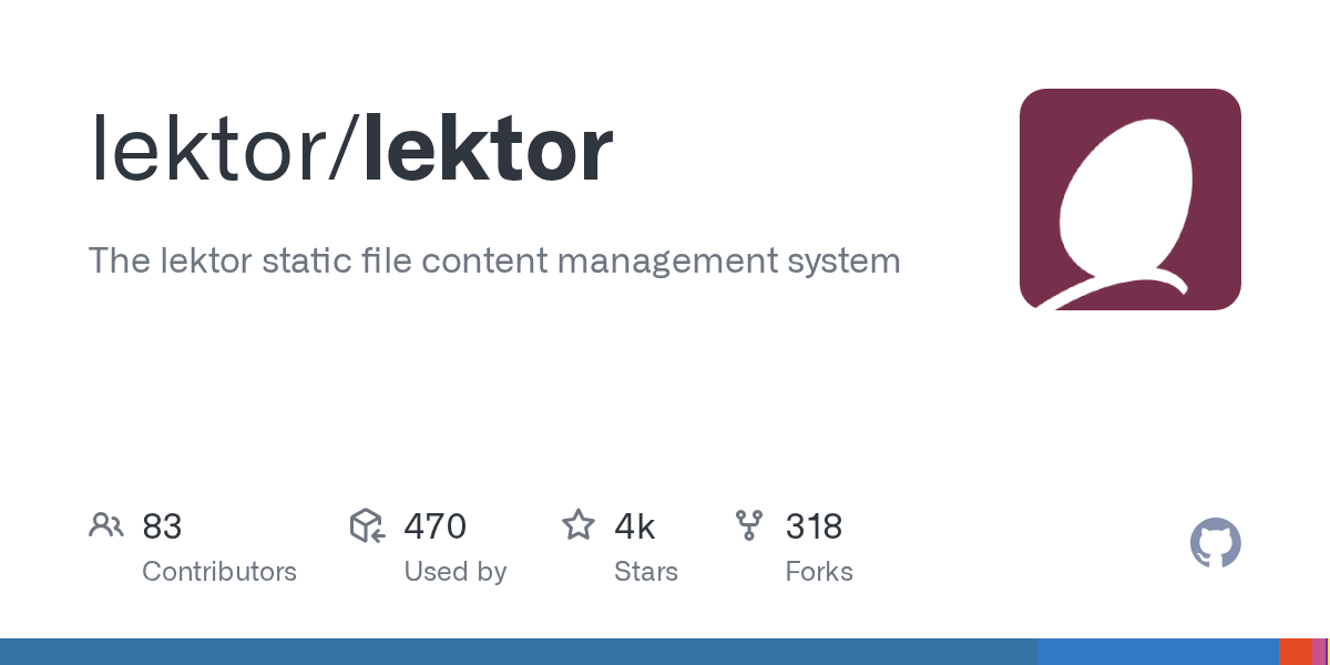 Lektor: A Python Static Site Generator with Admin UI
