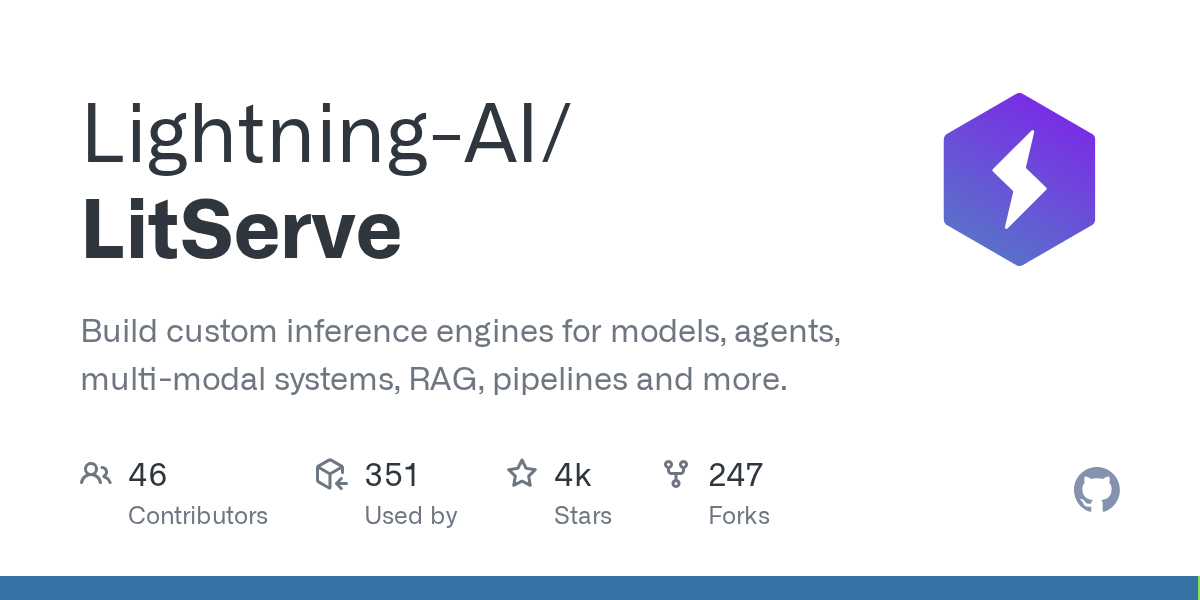 LitServe: Build Custom Inference Engines for AI Models