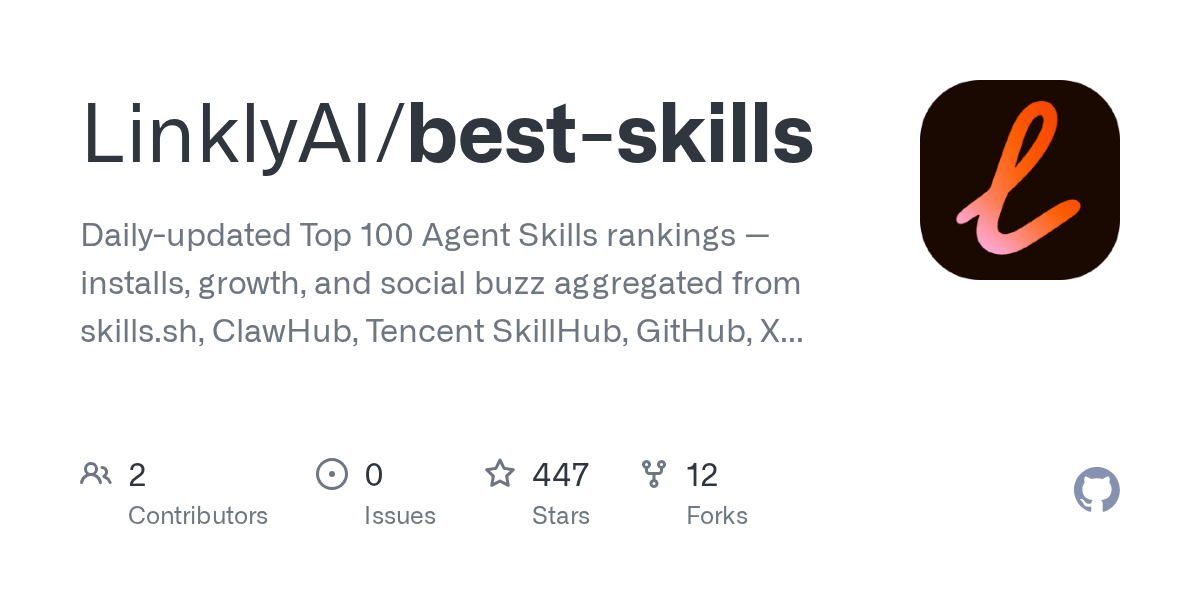 best-skills: Daily-Updated Rankings for Top Agent Skills