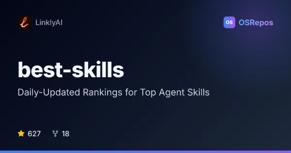 best-skills: Daily-Updated Rankings for Top Agent Skills