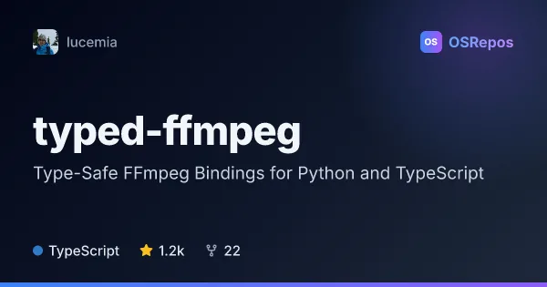 typed-ffmpeg: Build Type-Safe FFmpeg Filter Graphs
