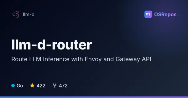llm-d-router: Route LLM Inference with Envoy and Gateway API