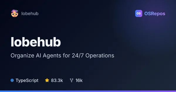 LobeHub: Organize AI Agents for 24/7 Operations