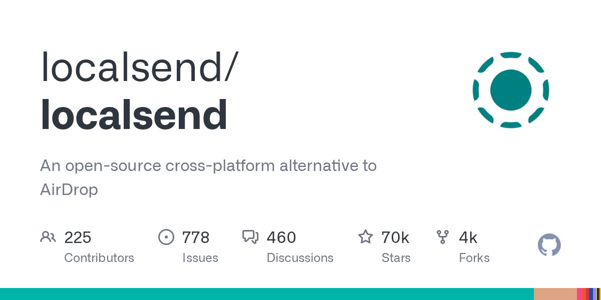 LocalSend: An Open-Source Cross-Platform AirDrop Alternative