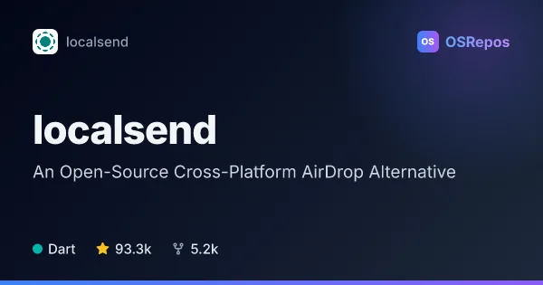 localsend: Share Files Between Nearby Devices