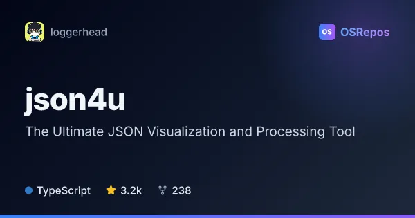 JSON For You: The Ultimate JSON Visualization and Processing Tool