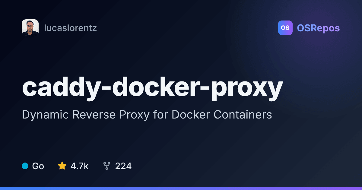caddy-docker-proxy: Route Docker Traffic Through Caddy