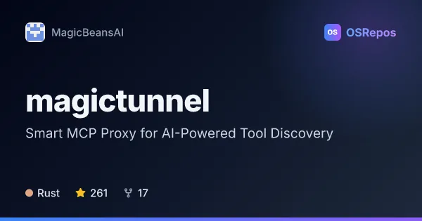 magictunnel: Find and Run MCP Tools from Natural Language
