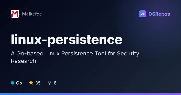 linux-persistence: Demonstrate Linux Persistence Techniques