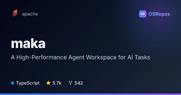 Maka: A High-Performance Agent Workspace for AI Tasks