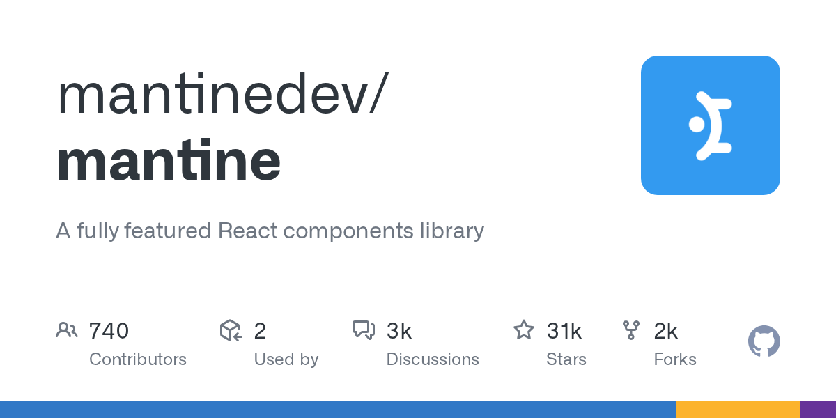 Mantine: A Fully Featured React Components Library