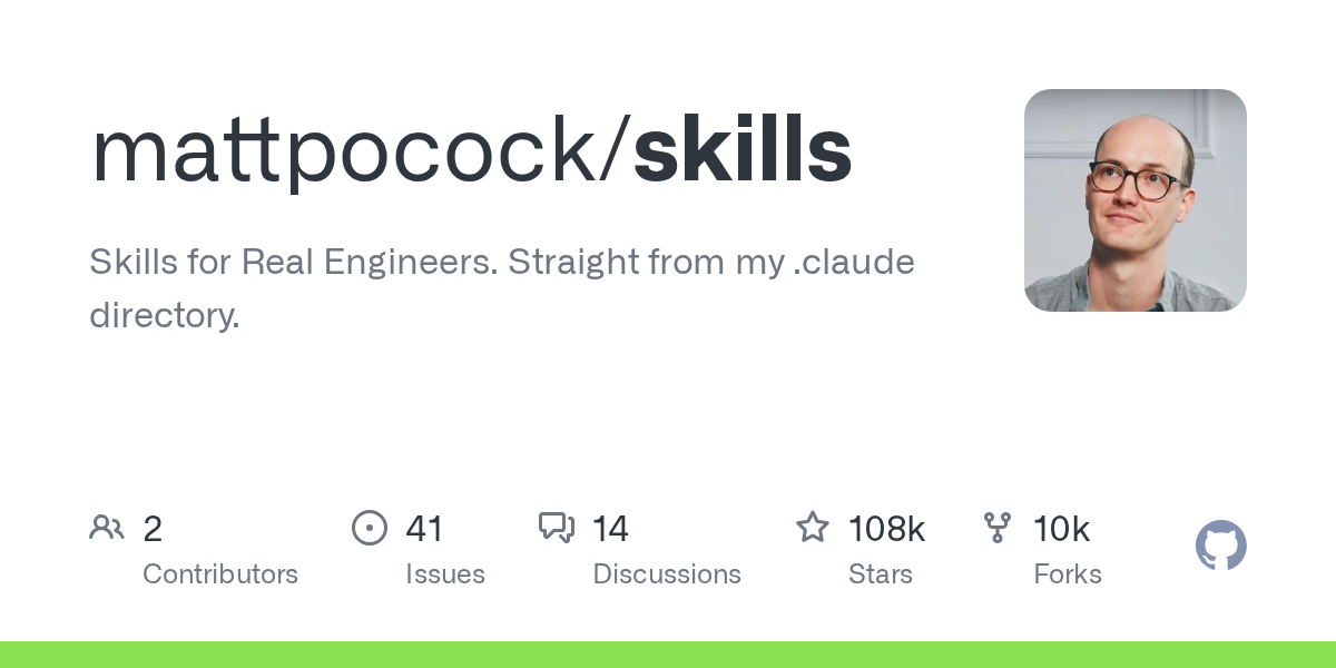 skills: Essential AI Agent Skills for Real Engineering