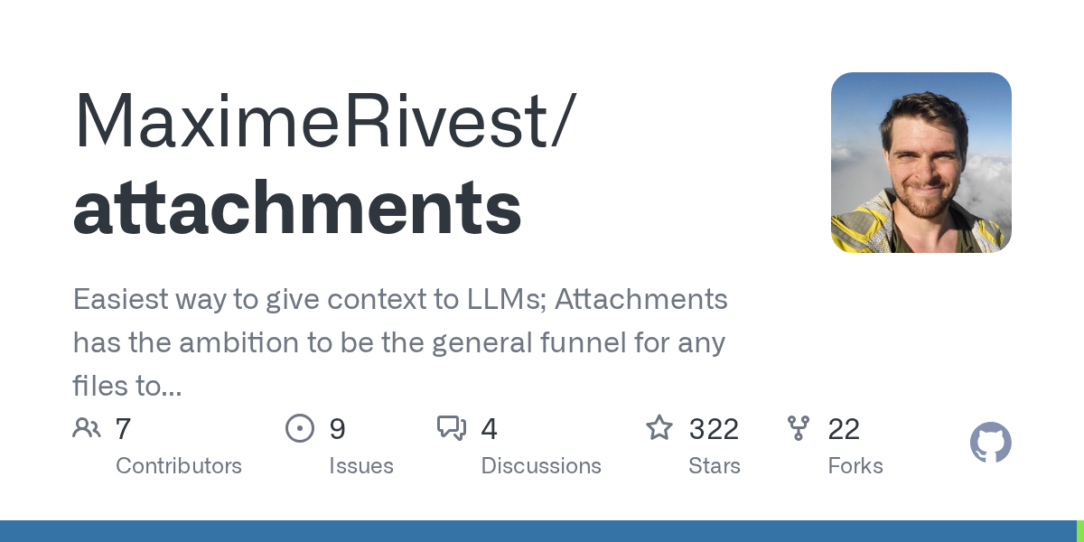 Attachments: The Python Funnel for LLM Context and Multimodal Data