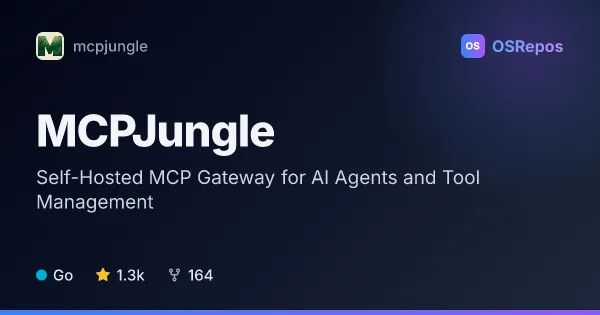 MCPJungle: Self-Hosted MCP Gateway for AI Agents and Tool Management