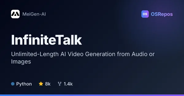 InfiniteTalk: Generate Audio-Driven Talking Videos