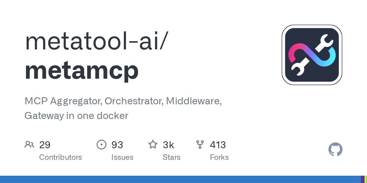 MetaMCP: Unifying Model Context Protocol Servers with an All-in-One Gateway