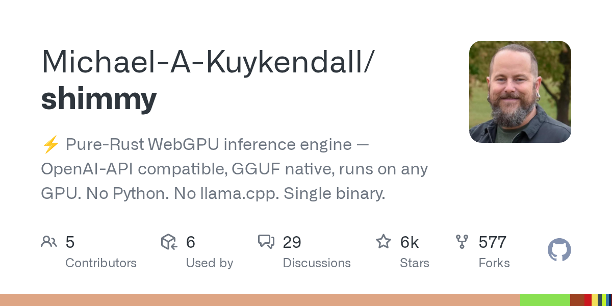 Shimmy: A Pure-Rust WebGPU Inference Engine for GGUF Models