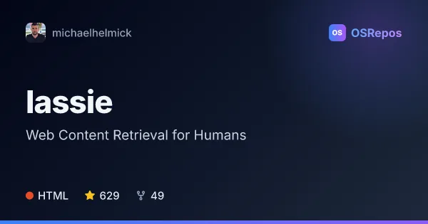 Lassie: Web Content Retrieval for Humans