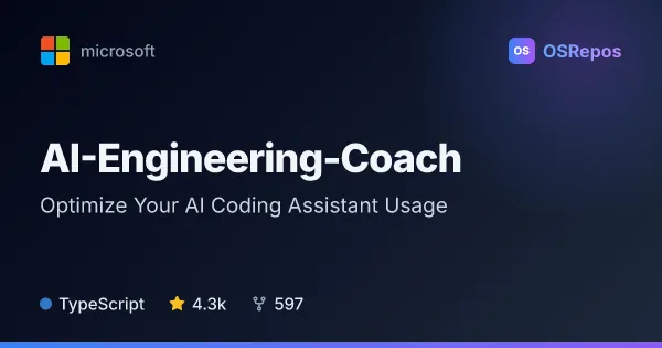 AI Engineer Coach: Optimize Your AI Coding Assistant Usage