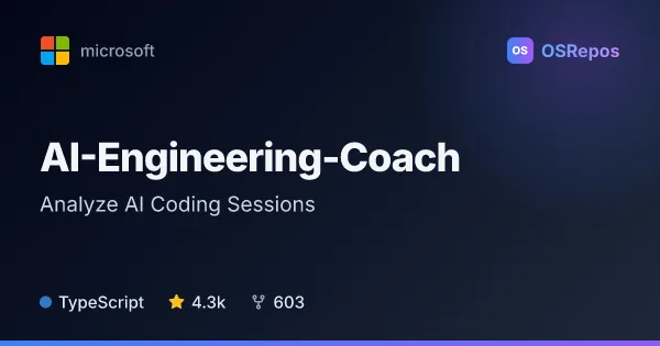 AI-Engineering-Coach: Analyze AI Coding Sessions