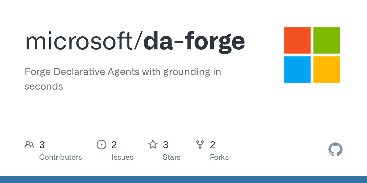 DA-Forge: Streamlining Declarative Agent Creation for Copilot Notebooks