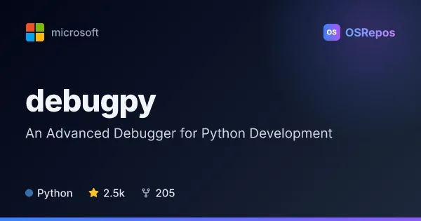debugpy: An Advanced Debugger for Python Development