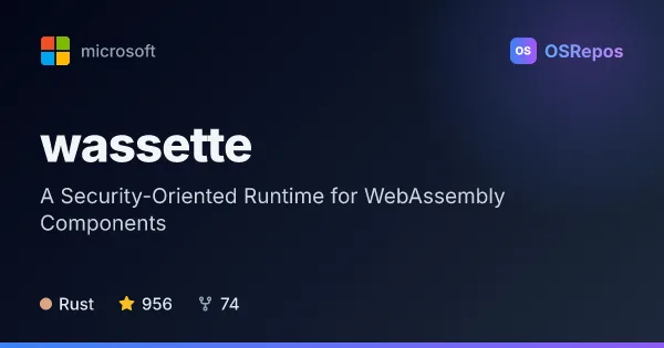Wassette: A Security-Oriented Runtime for WebAssembly Components