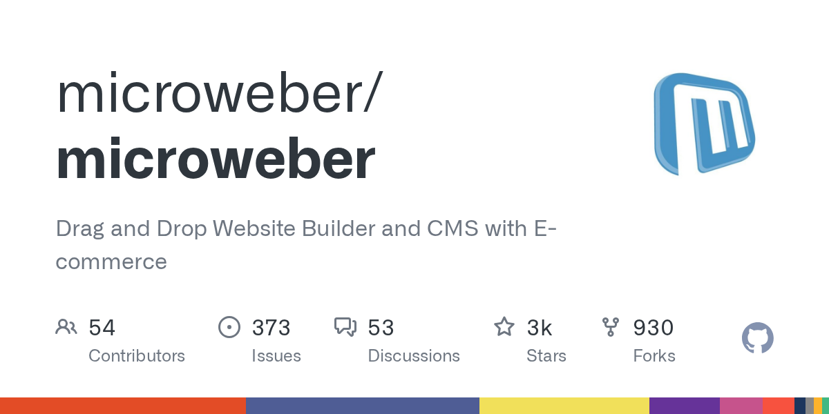 Microweber: Drag and Drop Website Builder and CMS with E-commerce