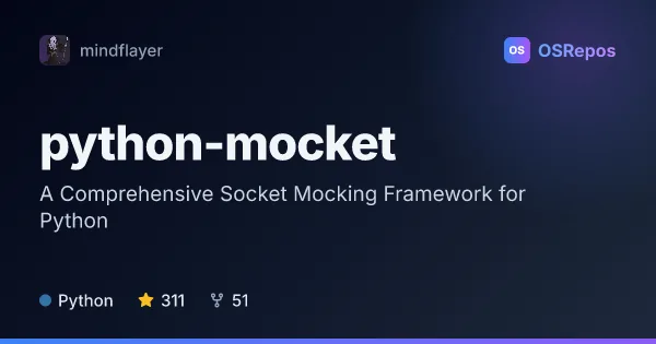 Mocket: A Comprehensive Socket Mocking Framework for Python