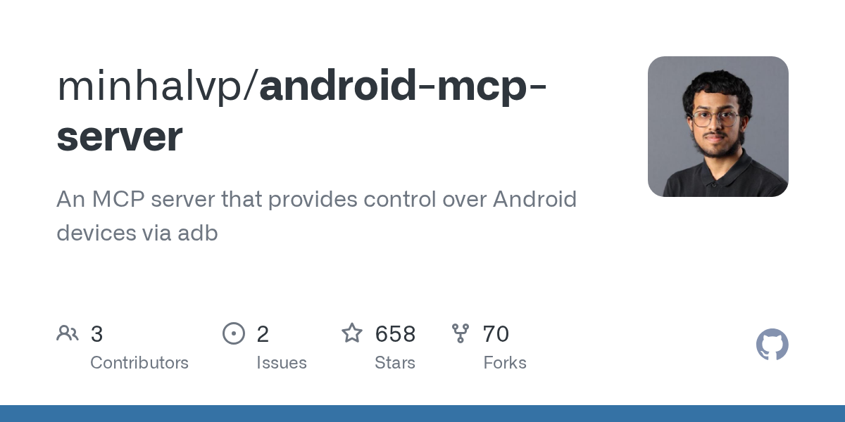 android-mcp-server: Programmatic Android Device Control via ADB