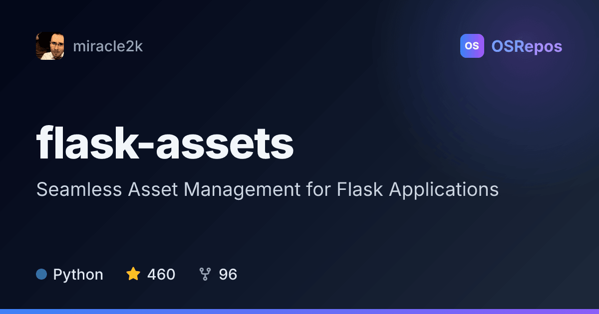 flask-assets: Manage CSS and JavaScript Assets in Flask