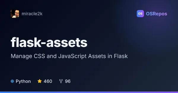 flask-assets: Manage CSS and JavaScript Assets in Flask
