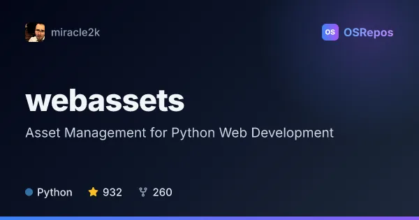 webassets: Asset Management for Python Web Development