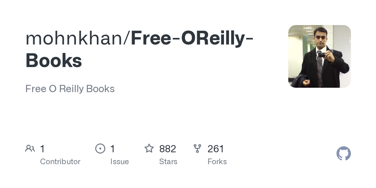 Free-OReilly-Books: Access a Curated Collection of Free O'Reilly Books