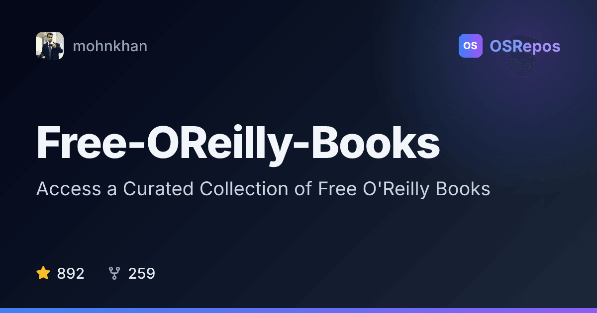 Free-OReilly-Books: Browse Free O’Reilly Technical Books