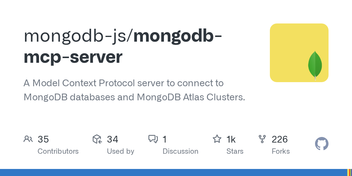 MongoDB MCP Server: Connect to MongoDB and Atlas with Model Context Protocol