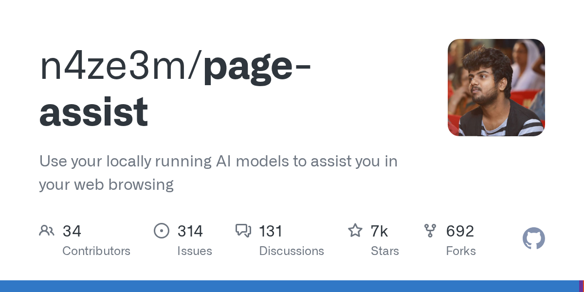 Page Assist: Integrate Local AI Models Directly into Your Web Browser