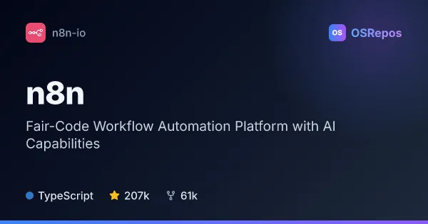 n8n: Fair-Code Workflow Automation Platform with AI Capabilities
