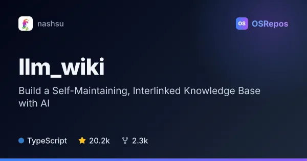 LLM Wiki: Build a Self-Maintaining, Interlinked Knowledge Base with AI
