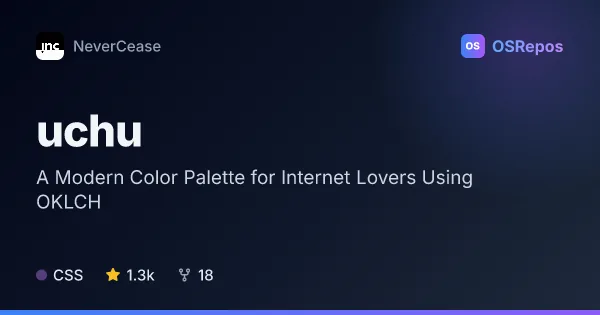 uchu: A Modern Color Palette for Internet Lovers Using OKLCH