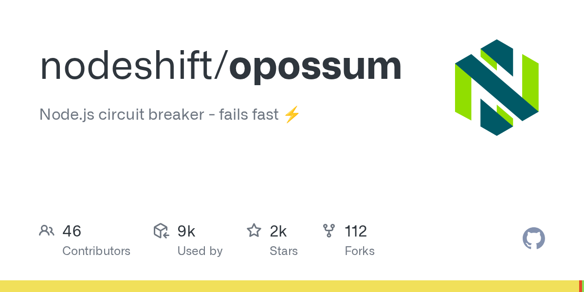 opossum: A Robust Node.js Circuit Breaker for Resilient Applications
