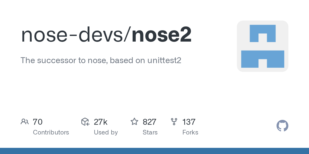 nose2: The Successor to nose, Based on unittest2