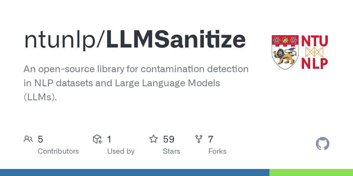 LLMSanitize: An Open-Source Library for Contamination Detection in NLP and LLM Datasets