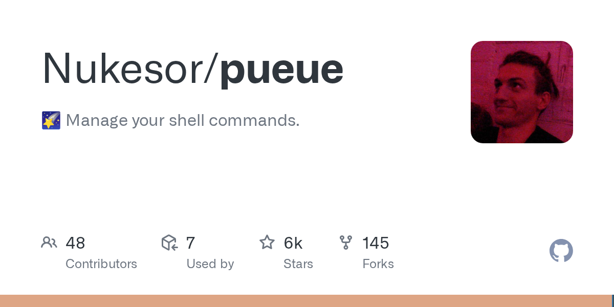 Pueue: A Robust Command-Line Tool for Managing Shell Commands