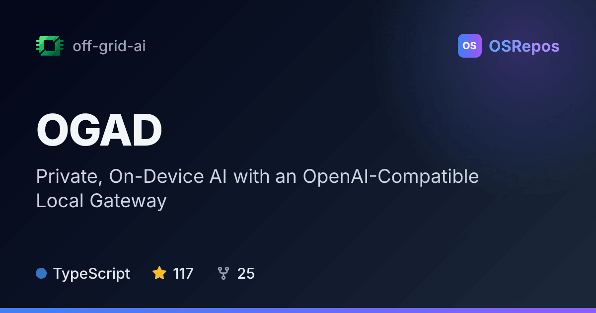OGAD: Run Private AI Models on Your Desktop